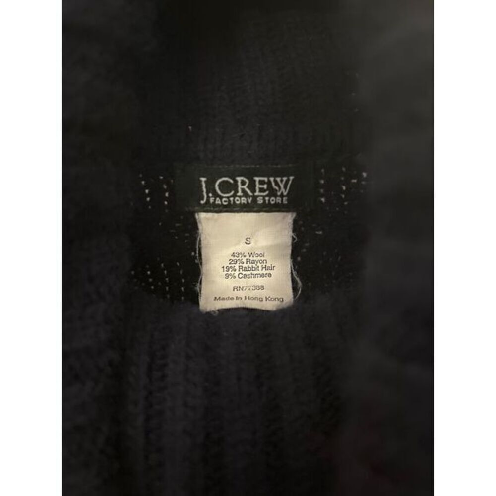 J.Crew sweater women's small blue wool blend - Picture 2 of 3